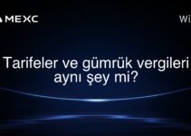 Tarifeler ve gümrük vergileri aynı şey mi?