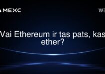 Vai Ethereum ir tas pats, kas ether?