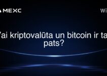 Vai kriptovalūta un bitcoin ir tas pats?