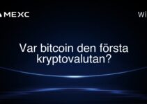 Var bitcoin den första kryptovalutan?