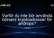 Varför du inte bör använda börsers kryptoadresser för airdrops?
