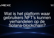 Wat is het platform waar gebruikers NFT’s kunnen verhandelen op de Solana-blockchain?
