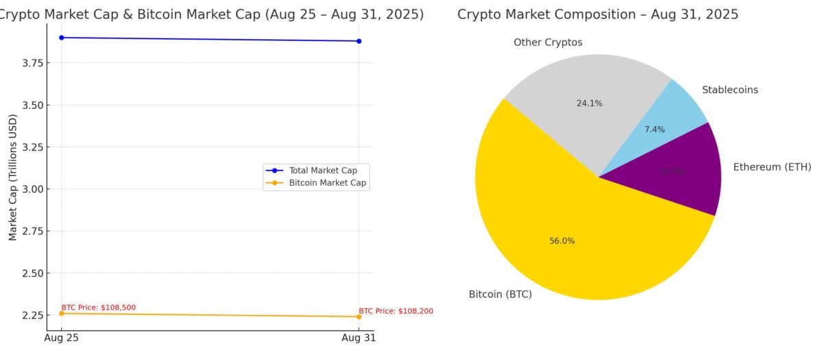 Weekly Market Recap (August 25–31, 2025)