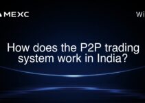 How does the P2P trading system work in India?