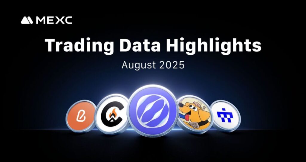MEXC August Data Highlights