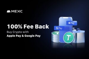 MEXC Supports Apple Pay and Google Pay with 100% Fee Cashback Celebration Event