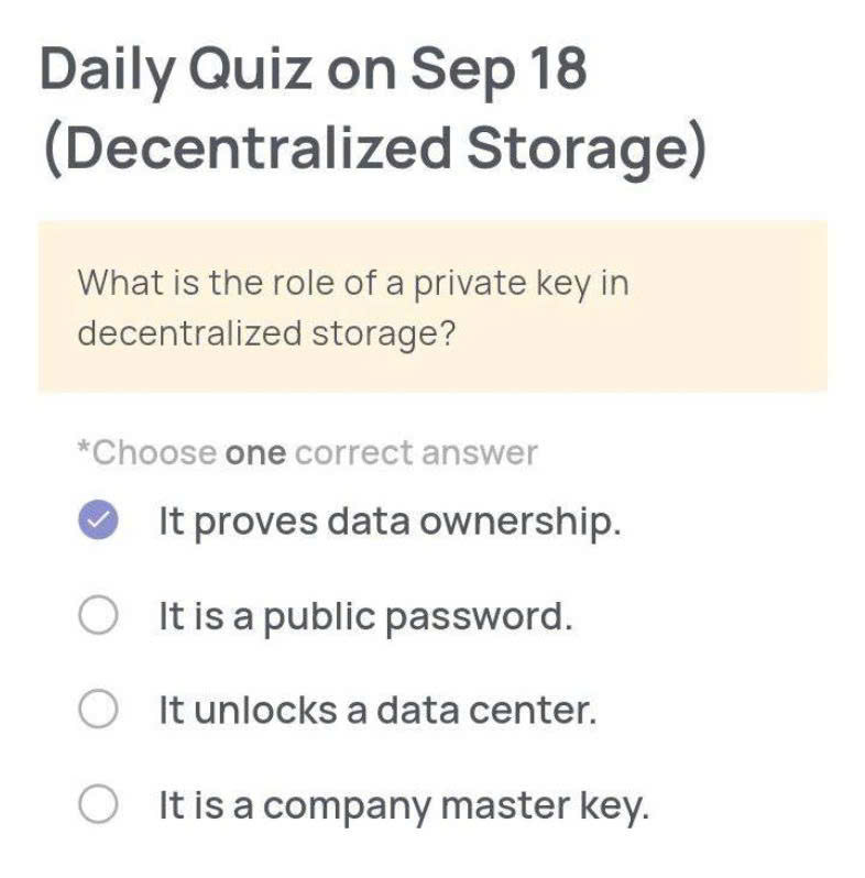 Xenea Wallet Daily Quiz Today's Answer - September 18, 2025