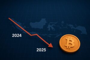 Indonesia Alami Penurunan Adopsi Kripto di 2025, menurut Chainalysis