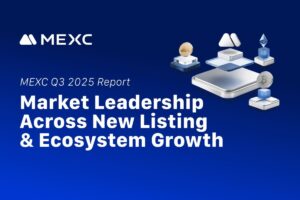 MEXC Q3 2025 Report Highlights Market Leadership Across New Listings, Security, and Ecosystem Growth