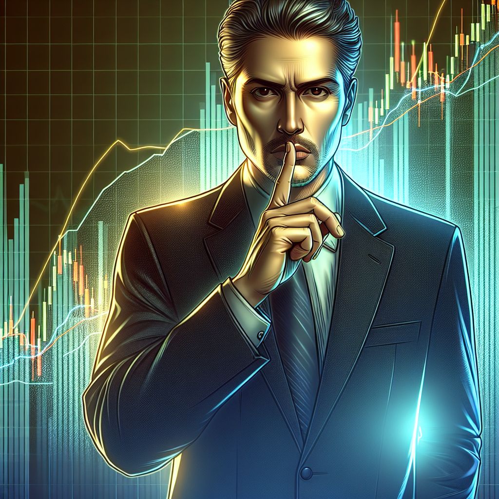 Jerome Powell silent amid fluctuating cryptocurrency charts.