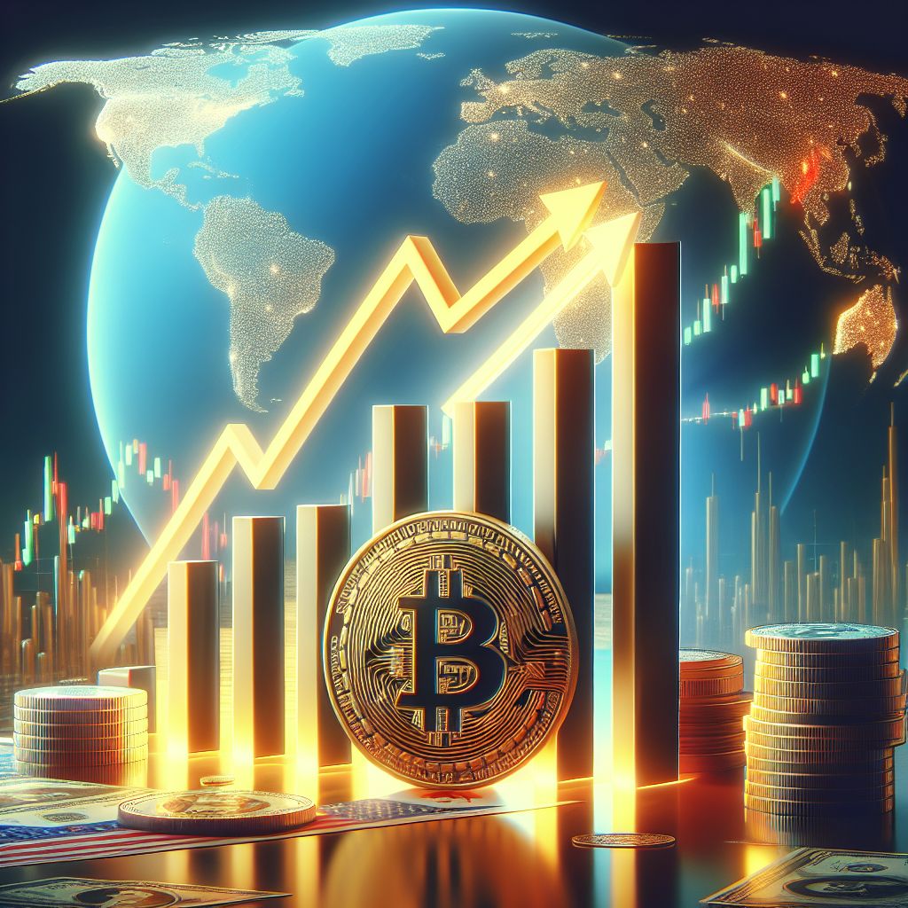 Graph showing Bitcoin resilience amid geopolitical tensions.