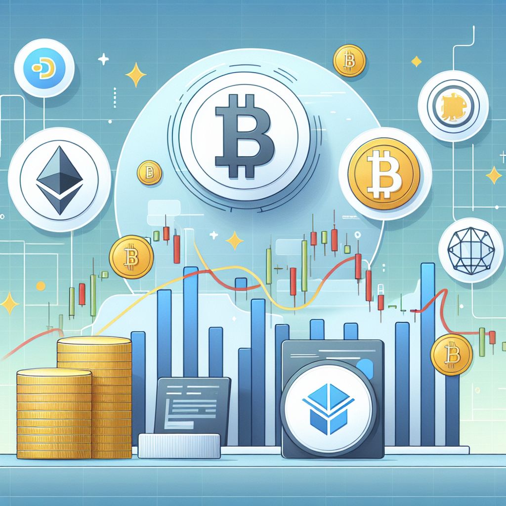 Biểu đồ giá Bitcoin và logo các công ty DATCOs.