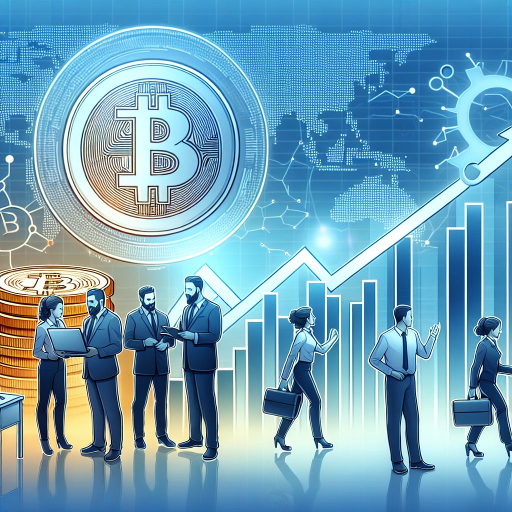 Biểu đồ tăng trưởng Bitcoin đột phá.