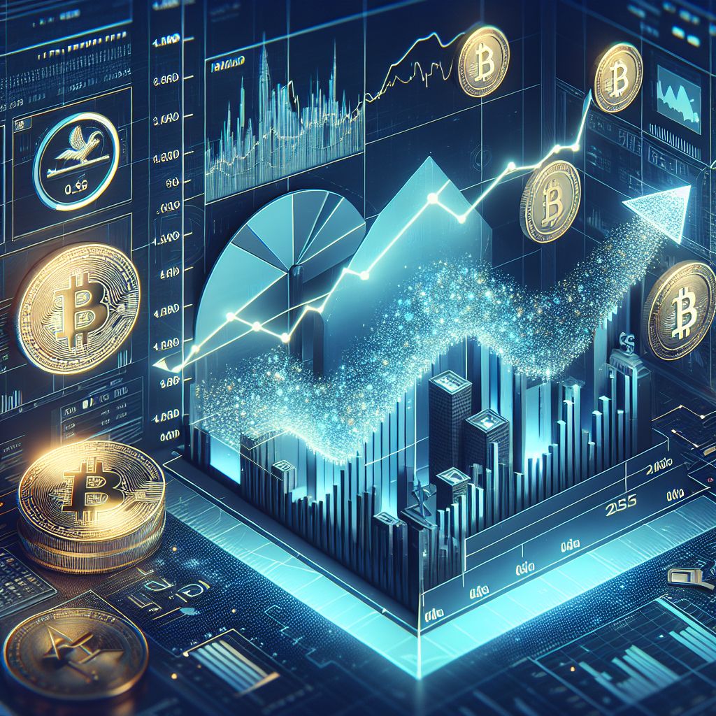 Graph showing Federal Reserve rate cuts and crypto market response.