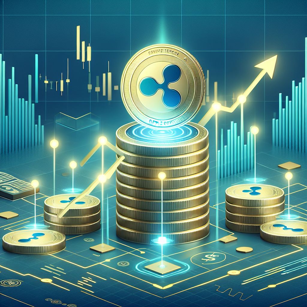 Biểu đồ tăng trưởng giá trị Ripple (XRP).