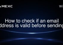 How to check if an email address is valid before sending?