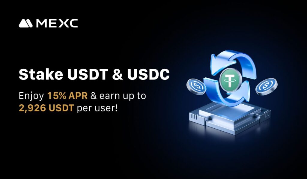 MEXC Launches USDT & USDC Staking Gala