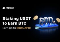 MEXC Launches New Earn Feature: Stake USDT to Earn BTC with up to 600% APR