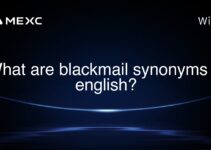 What are blackmail synonyms in english?