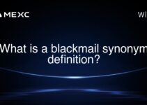 What is a blackmail synonym definition?