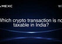 Which crypto transaction is not taxable in India?