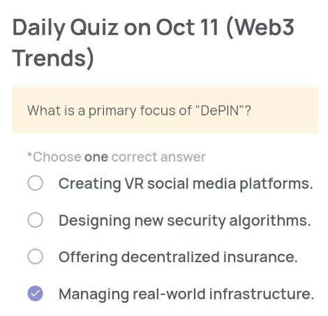 Xenea Wallet Daily Quiz Today’s Answer – October 11, 2025