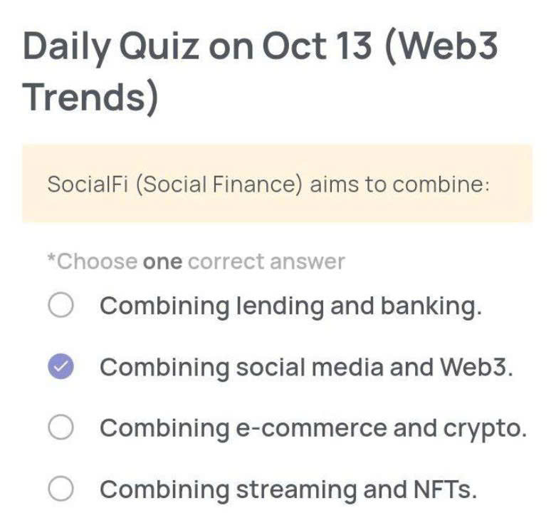 Xenea Wallet Daily Quiz Today’s Answer – October 13, 2025
