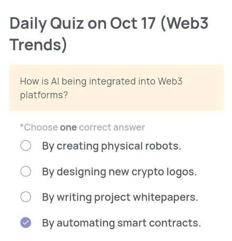 Xenea Wallet Daily Quiz Today’s Answer – October 17, 2025