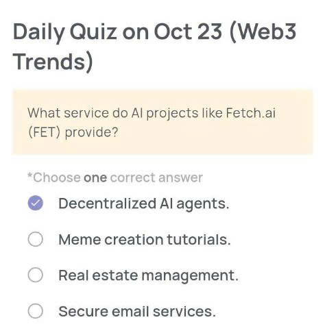Xenea Wallet Daily Quiz Today’s Answer – October 23, 2025