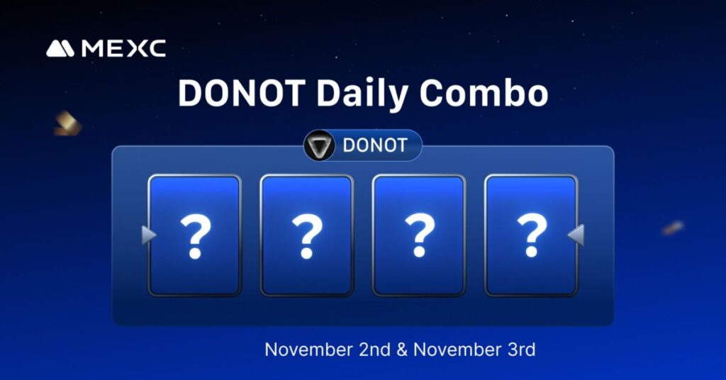 Today’s Donot Daily Combo for November 2-3, 2025