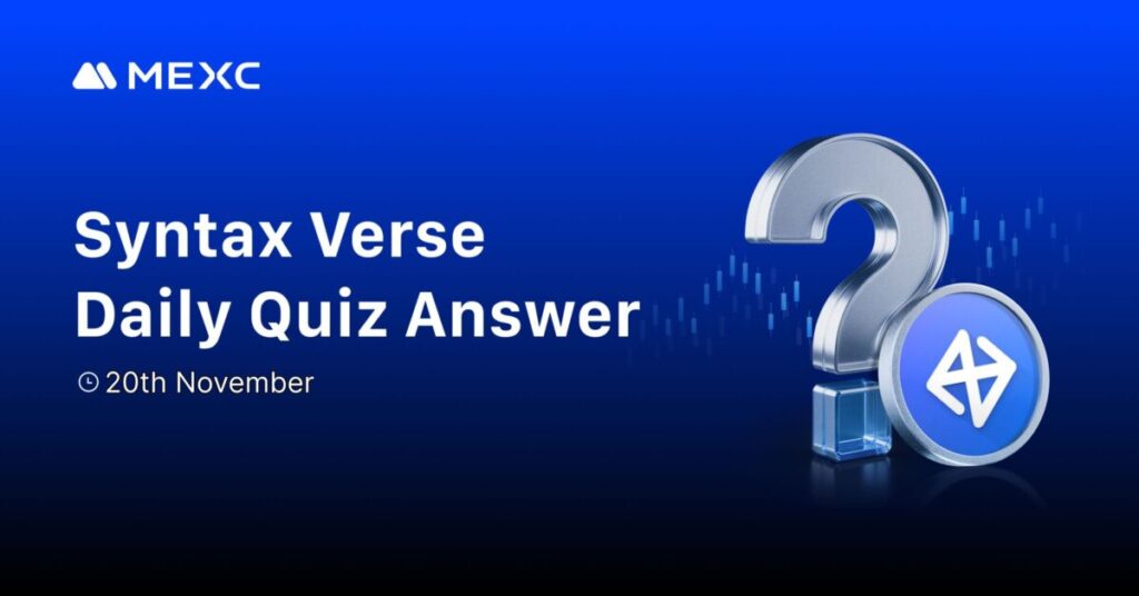 Today's Syntax Verse Daily Quiz and Vault Pattern Code Answer for November 20, 2025
