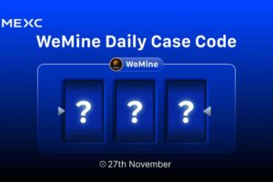 Today’s WeMine Daily Case Code for November 27, 2025
