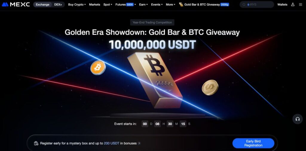 MEXC Golden Era Showdown