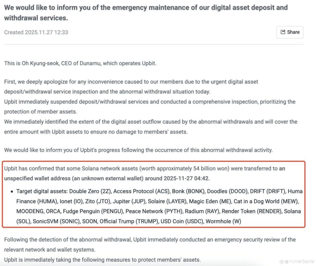 Context: The incident occurred at a sensitive time