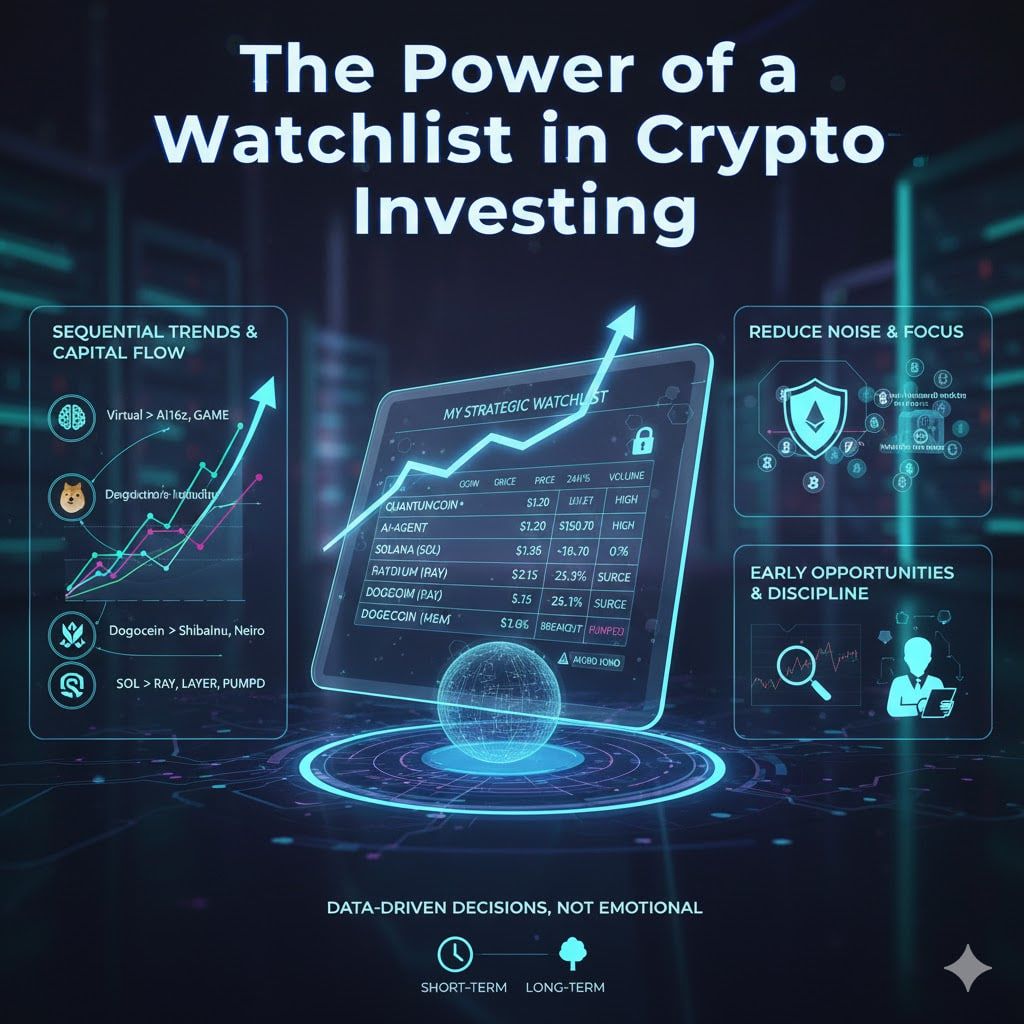 Why You Need a Watchlist in Crypto and How to Use It Effectively