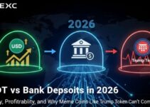 USDT vs Bank Deposits in 2026: Stability, Profitability, and Why Meme Coins Like Trump Token Can’t Compete USDT vs Bank Deposits in 2026: Stability, Profitability, and Why Meme Coins Like Trump Token Can’t Compete