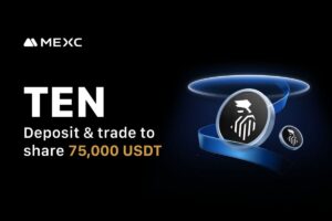 MEXC Lists TEN Protocol (TEN) in Innovation Zone, Offers 75,000 USDT in Airdrop+ Rewards
