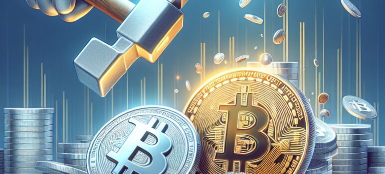 انهيار البيتكوين وصعود الفضة مع احتمال خفض الفائدة