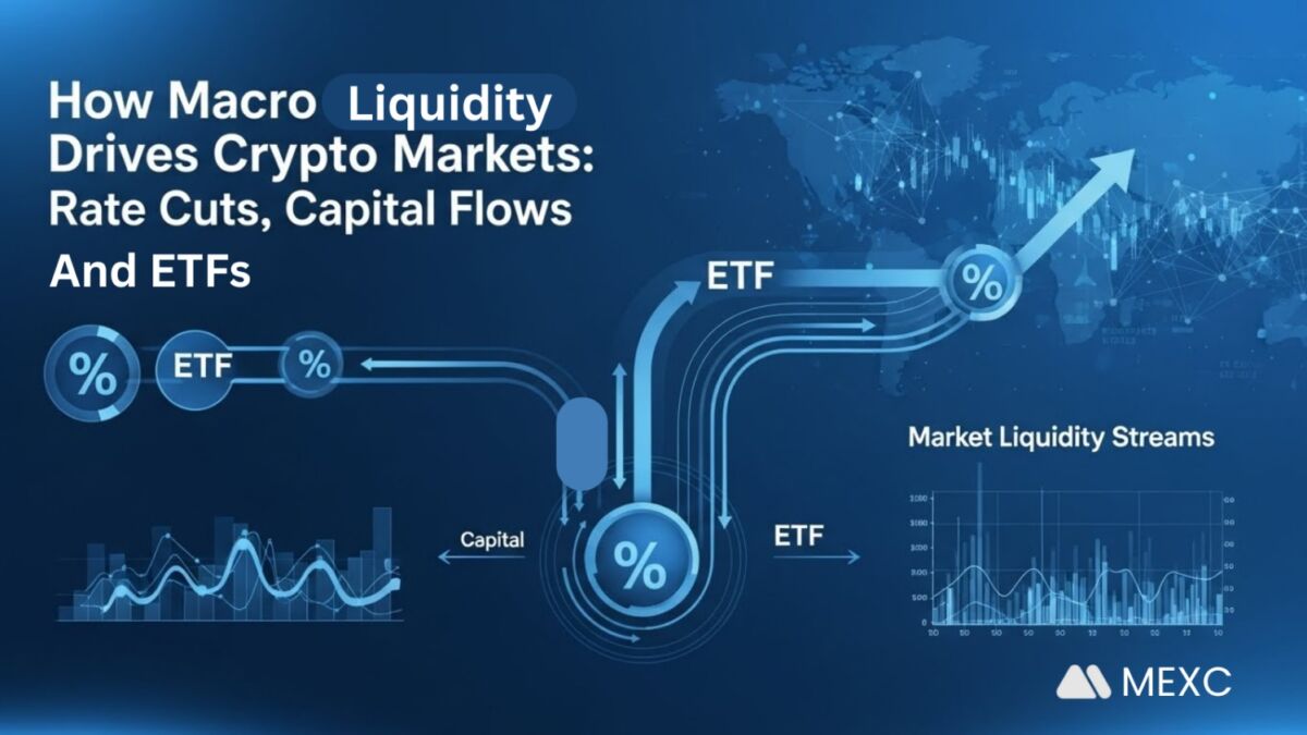 How Macro Liquidity Drives Crypto Markets: Rate Cuts, ETFs, And Capital  Flows