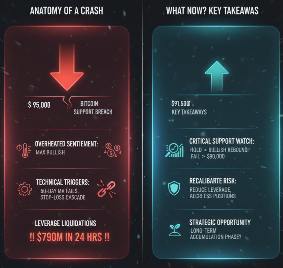 Bitcoin Crash 2026: $790 Million Wiped Out In 24 Hours – What Traders Need  To Know