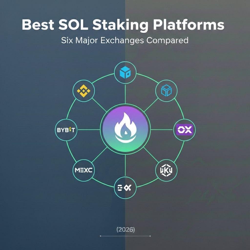 Best SOL Staking Platforms in 2026: Six Major Exchanges Compared